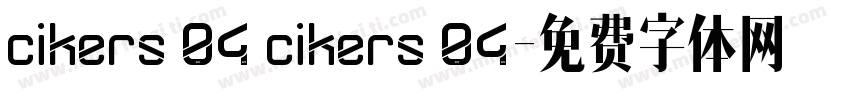 cikers 04 cikers 04字体转换